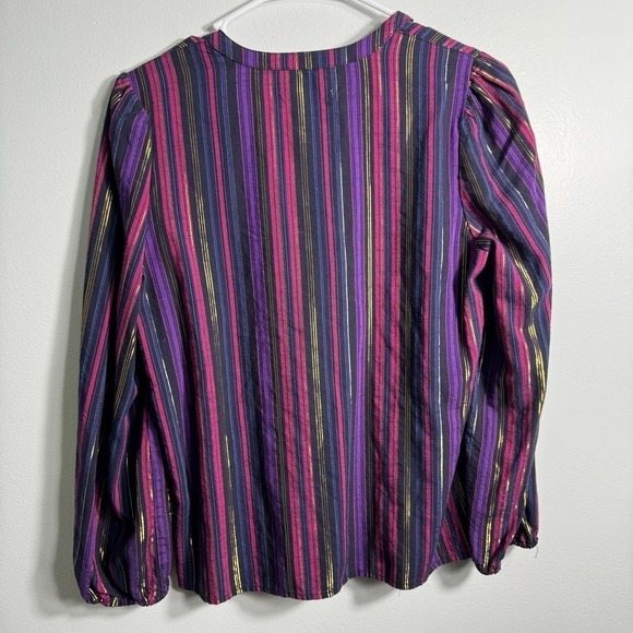 Marine Layer Jamie Banded Collar Top - Picture 3 of 5